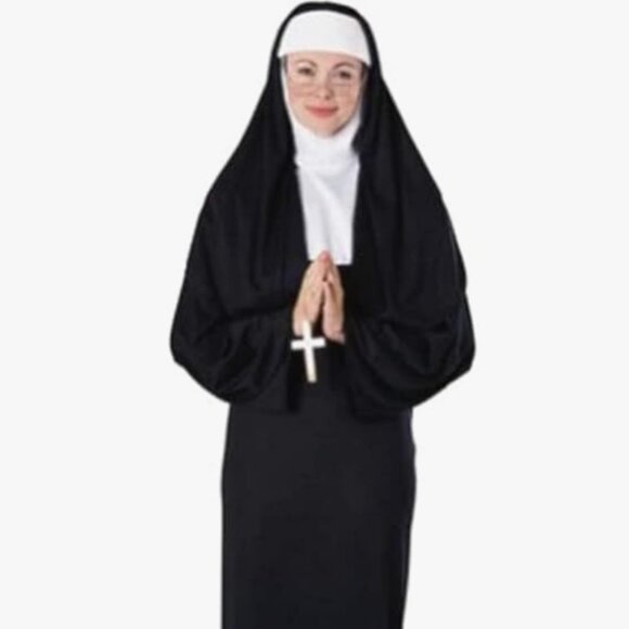 Halloween Concepts Women's Nun Costume (One Size) - Picture 1 of 3